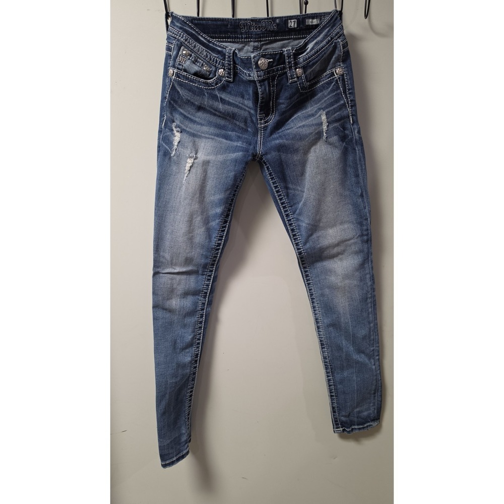 Miss Me Signature Skinny Womens 27x30 Jeans